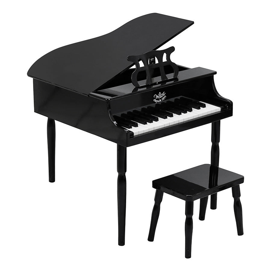 Grand piano à queue noir