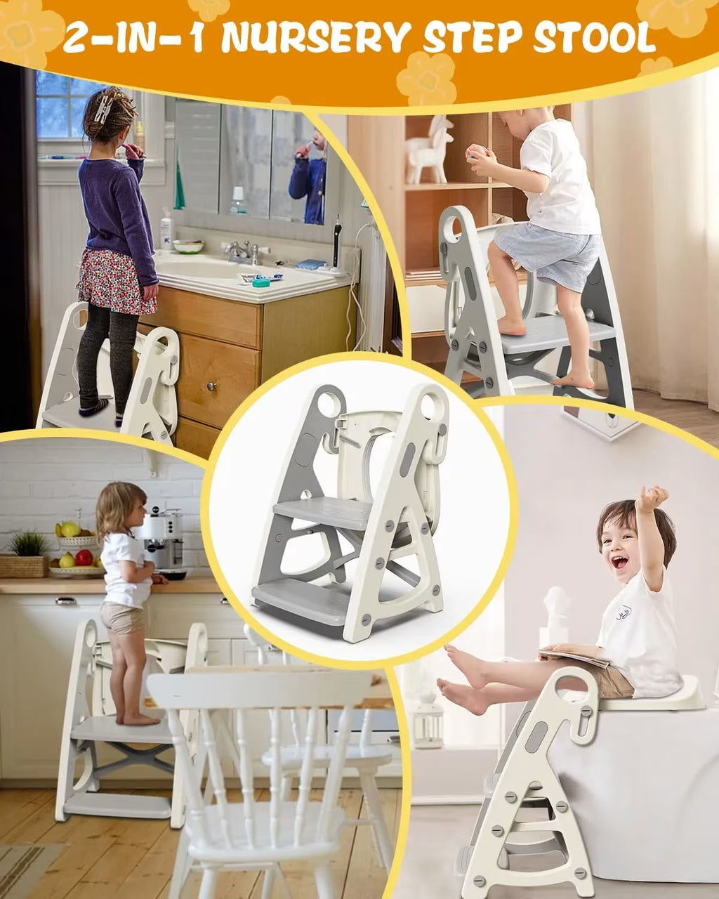 Réducteur Toilette Enfant 2en1- BM