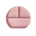 YUMMY Assiette en Silicone Multi-Compartiments avec Ventouse 4M+