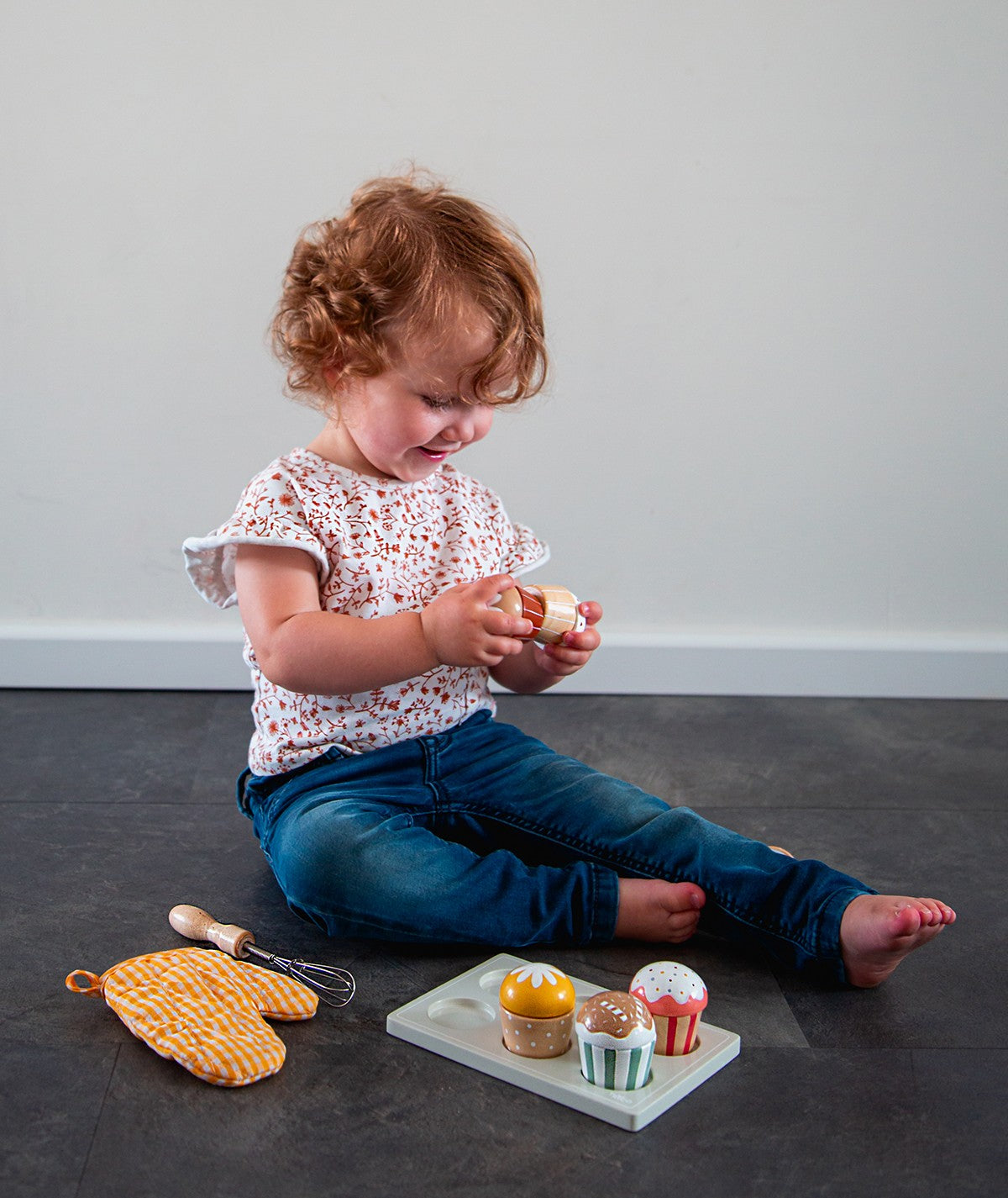 Set de Cupcakes en bois