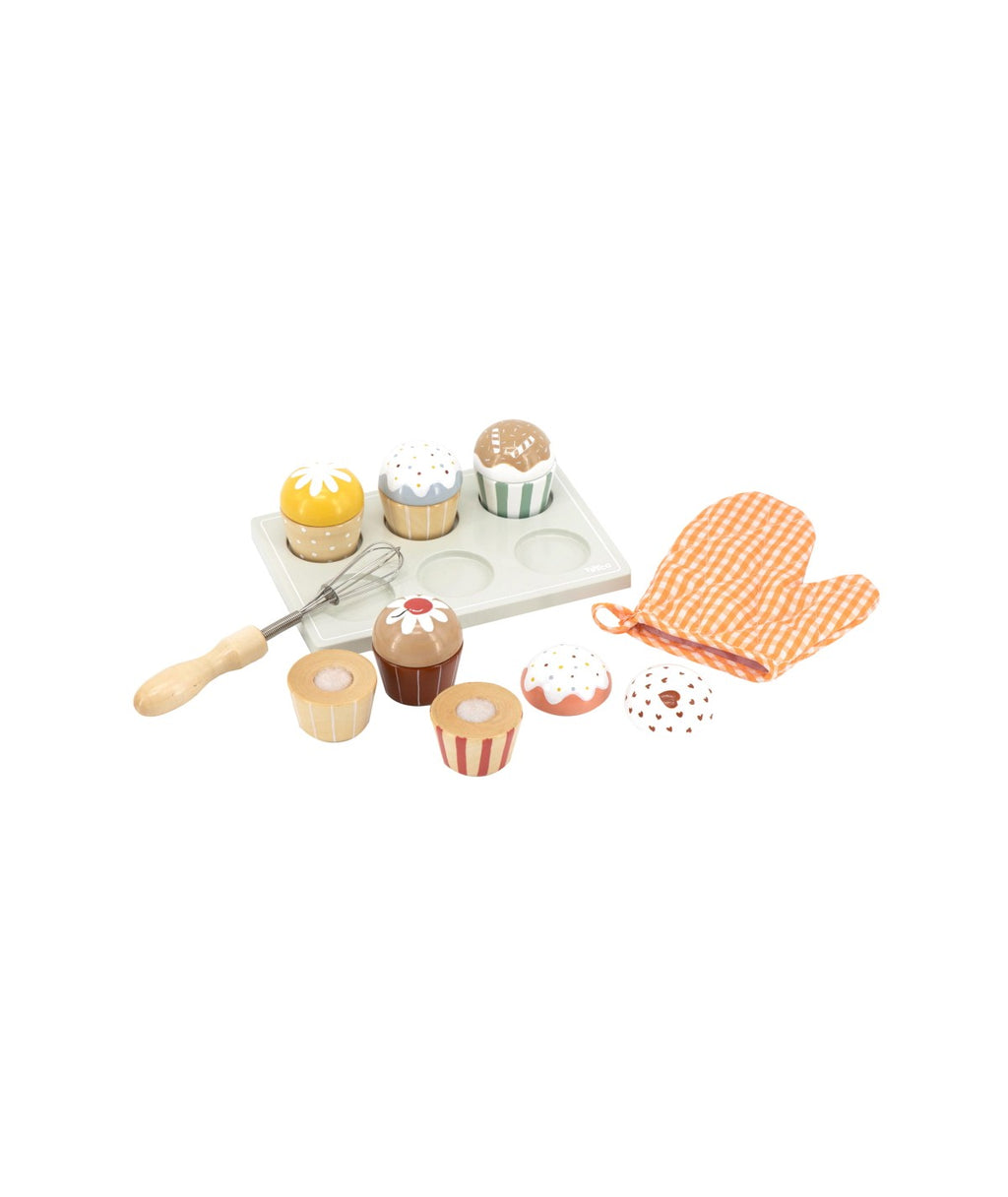 Set de Cupcakes en bois