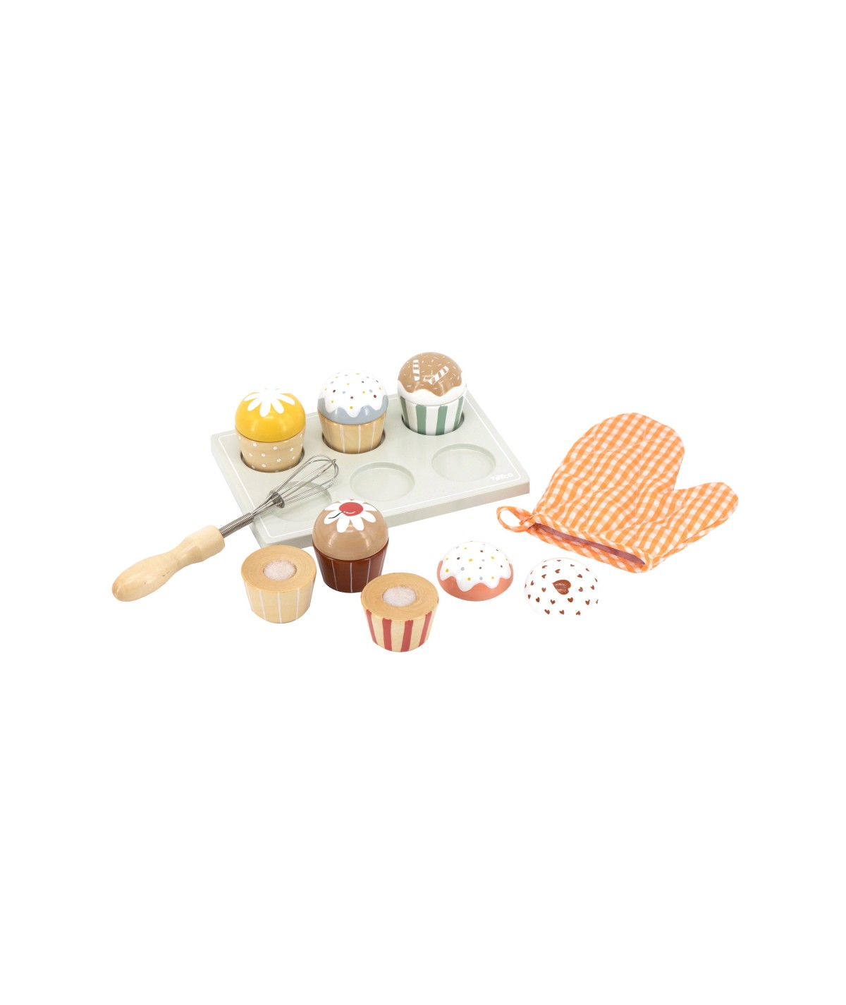Set de Cupcakes en bois