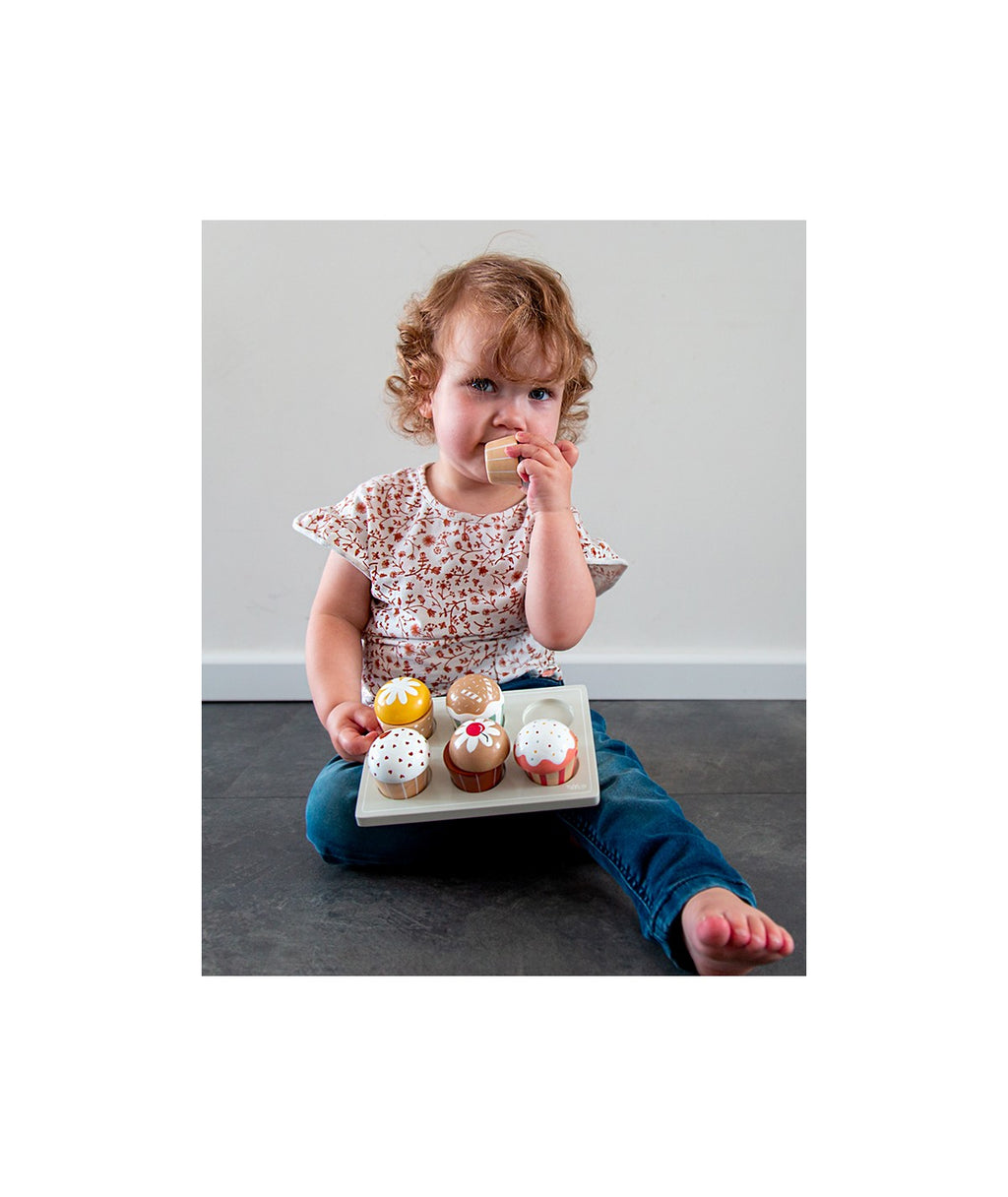 Set de Cupcakes en bois