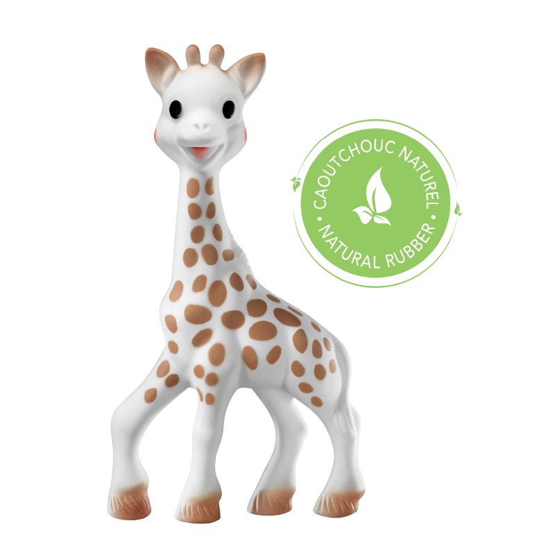 Sophie la girafe et son doudou