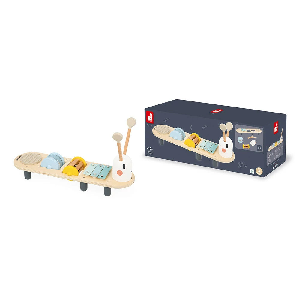 Stand d'Éveil Sonore Chenille Sweet Cocoon - Janod