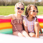 Piscine pour enfants Swim Essentials à imprimé arc-en-ciel, 150 cm