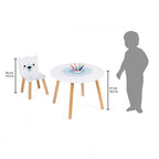 Table et 2 chaises Banquise (Bois) - Janod