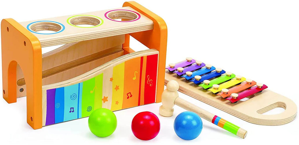 HAPE - Pound & Tap Bench With Slide Out Xylophone