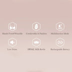 Mammia Rechange pour Tire-lait Main Libre Adaptateur pour Téterelle