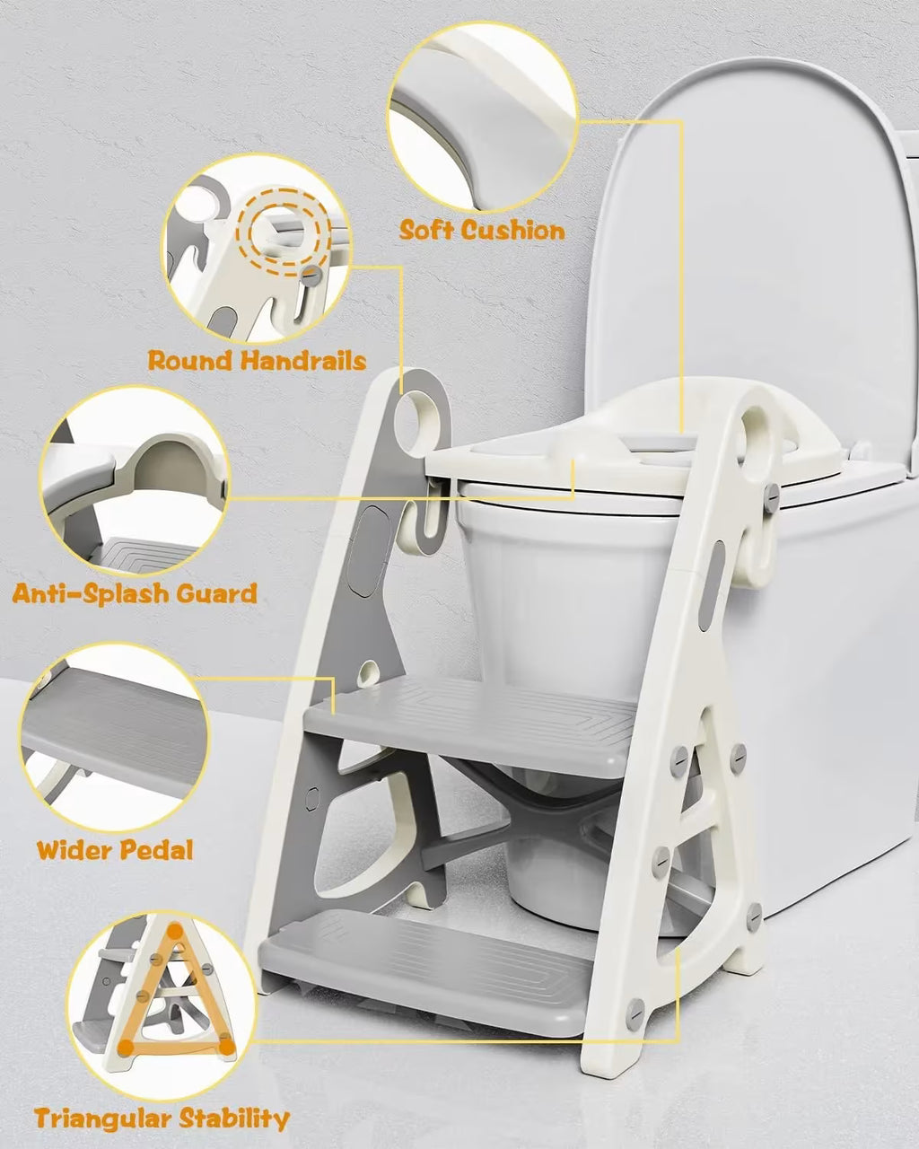 Réducteur Toilette Enfant 2en1- BM